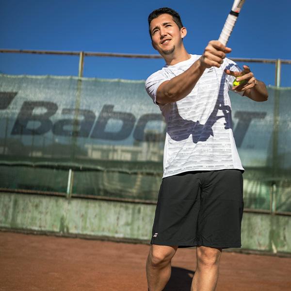 バボラ テニスウェア『メンズ/ユニ』 クラブレンジ 半袖ゲームシャツ CLUB SHORT SLEEVE SHIRT ユニセックス BUG4312C | Babolat | 10