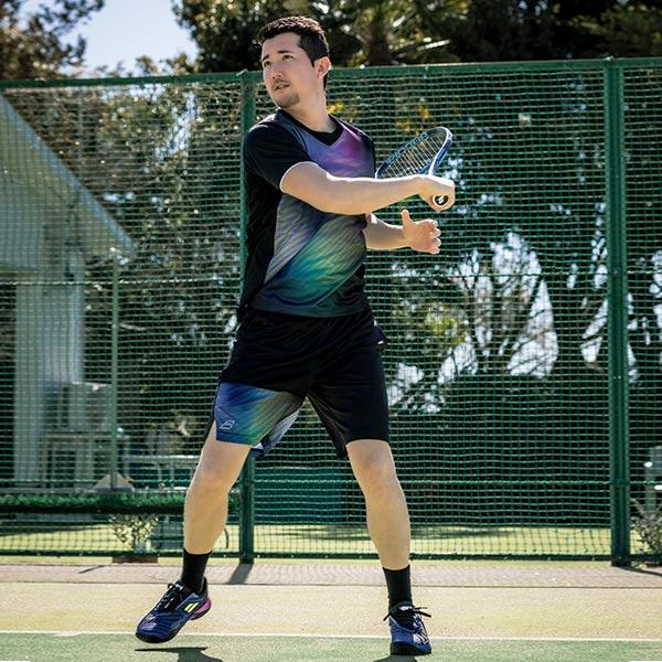 バボラ テニスウェア『メンズ/ユニ』 ピュアレンジ ショートスリーブシャツ PURE SHORT SLEEVE SHIRT ユニセックス BUG5353 | Babolat | 06