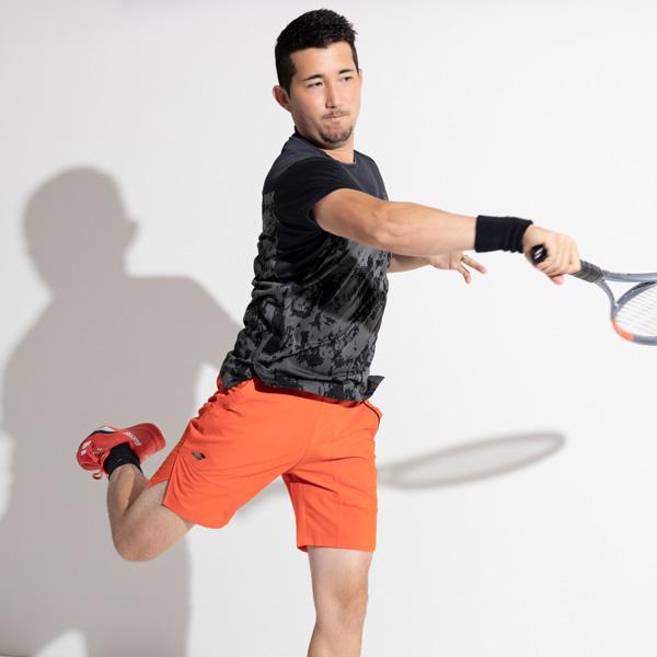 バボラ テニスウェア『メンズ/ユニ』 プレイレンジ半袖シャツ PLAY SHORT SLEEVE SHIRT ユニセックス BUG6300 | Babolat | 09