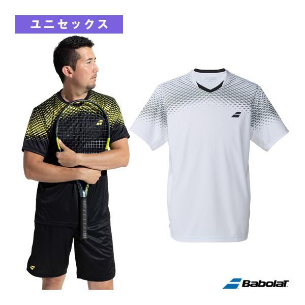 バボラ テニスウェア『メンズ/ユニ』 プレイレンジアエロパック半袖シャツPLAY SHORT SLEEVE SHIRT ユニセックス BUG6303 | Babolat