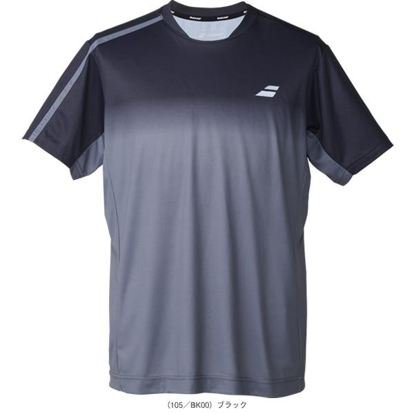 バボラ テニスウェア『メンズ/ユニ』 クラブレンジ 半袖シャツ CLUB SHORT SLEEVE SHIRT ユニセックス BUG6310C | Babolat | 01