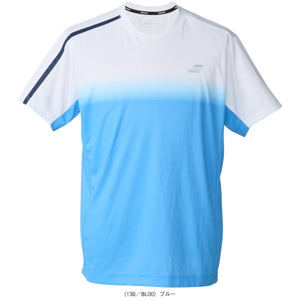 バボラ テニスウェア『メンズ/ユニ』 クラブレンジ 半袖シャツ CLUB SHORT SLEEVE SHIRT ユニセックス BUG6310C | Babolat | 02