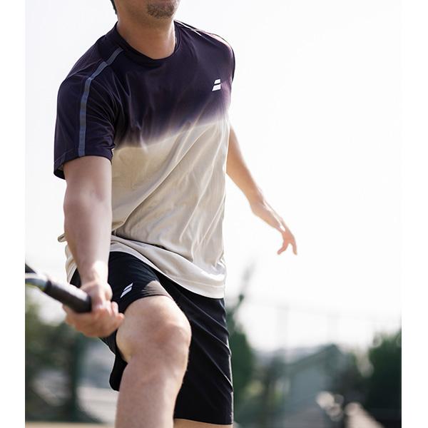 バボラ テニスウェア『メンズ/ユニ』 クラブレンジ 半袖シャツ CLUB SHORT SLEEVE SHIRT ユニセックス BUG6310C | Babolat | 07