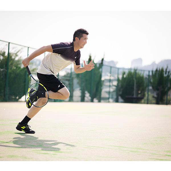 バボラ テニスウェア『メンズ/ユニ』 クラブレンジ 半袖シャツ CLUB SHORT SLEEVE SHIRT ユニセックス BUG6310C | Babolat | 08