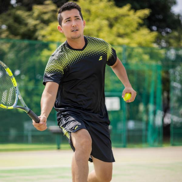 バボラ テニスウェア『メンズ/ユニ』 プレイレンジアエロパックショートパンツ PLAY SHORT PANTS ユニセックス BUG6403 | Babolat | 11