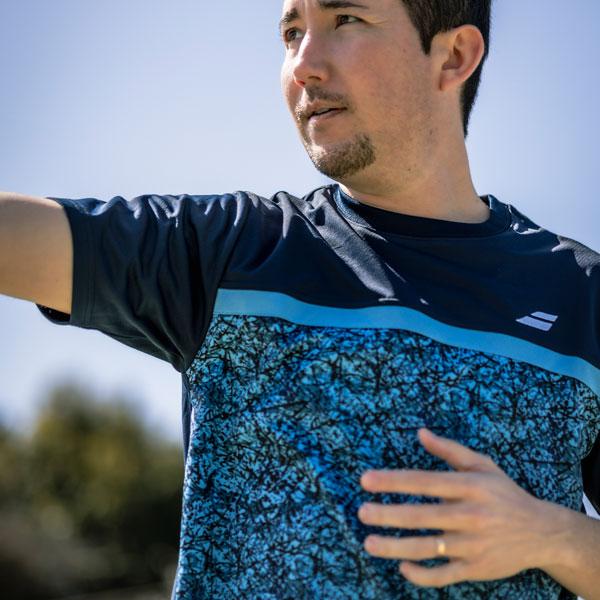 Babolat（バボラ） テニスウェア『メンズ/ユニ』 クラブレンジ 半袖