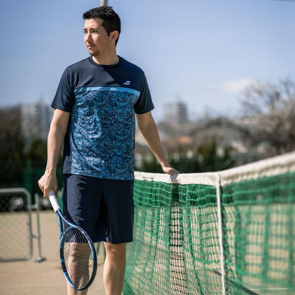 Babolat バボラ テニスウェア『メンズ/ユニ』 クラブレンジ 半袖