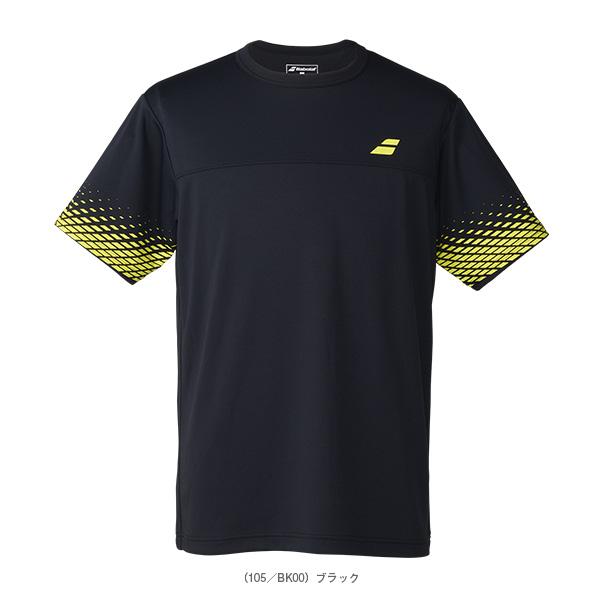 バボラ テニスウェア『メンズ/ユニ』 プレイレンジアエロパック半袖シャツ PLAY SHORT SLEEVE SHIRT ユニセックス BUP6504 | Babolat | 02