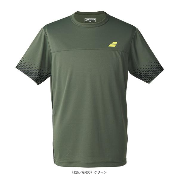 バボラ テニスウェア『メンズ/ユニ』 プレイレンジアエロパック半袖シャツ PLAY SHORT SLEEVE SHIRT ユニセックス BUP6504 | Babolat | 03