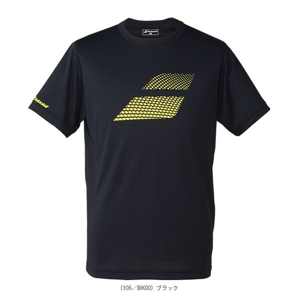 バボラ テニスウェア『メンズ/ユニ』 プレイレンジアエロパック半袖シャツ PLAY SHORT SLEEVE SHIRT ユニセックス BUP6505 | Babolat | 02