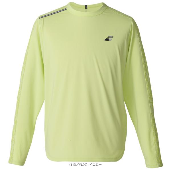 バボラ テニスウェア『メンズ/ユニ』 プレイレンジ 長袖シャツ PLAY LONG SLEEVE SHIRT ユニセックス BUP6550 | Babolat | 01