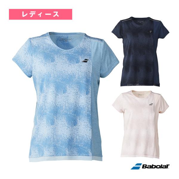 バボラテニスウェアレディースシャツ　アシンメトリーBWG5320　2025　XL Babolat（バボラ） テニスウェア『レディース』 VS ショートスリーブ