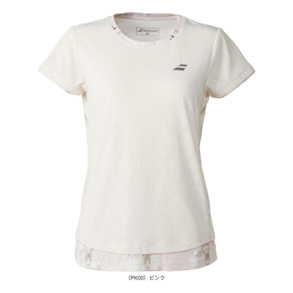 バボラ レディース PURE ショートスリーブシャツ BWG5323 Babolat バボラ テニスウェア『レディース』 ピュア ショート