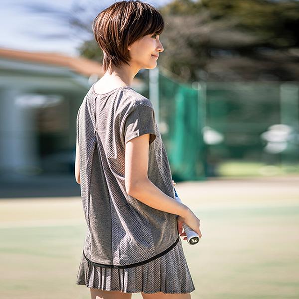 バボラ Babolat テニスウェアセット レディース Babolat バボラ レディス テニスウェア 上下セット 半袖Tシャツ