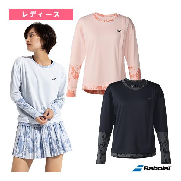 バボラ テニスウェア『レディース』 プレイレンジ 長袖シャツ ルーズフィット PLAY LONG SLEEVE SHIRT LOOSE FIT レディース BWP6520 | Babolat