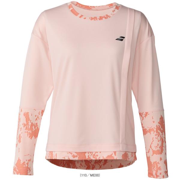 バボラ テニスウェア『レディース』 プレイレンジ 長袖シャツ ルーズフィット PLAY LONG SLEEVE SHIRT LOOSE FIT レディース BWP6520 | Babolat | 02