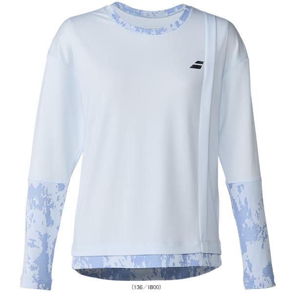 バボラ テニスウェア『レディース』 プレイレンジ 長袖シャツ ルーズフィット PLAY LONG SLEEVE SHIRT LOOSE FIT レディース BWP6520 | Babolat | 03