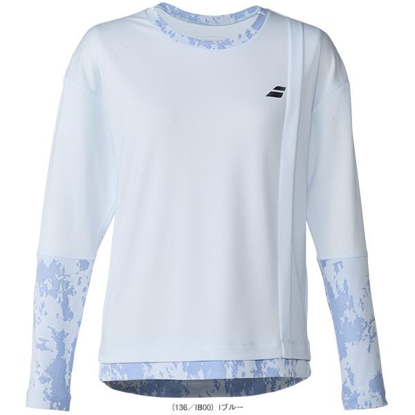 バボラ テニスウェア『レディース』 プレイレンジ 長袖シャツ ルーズフィット PLAY LONG SLEEVE SHIRT LOOSE FIT レディース BWP6520 | Babolat | 03