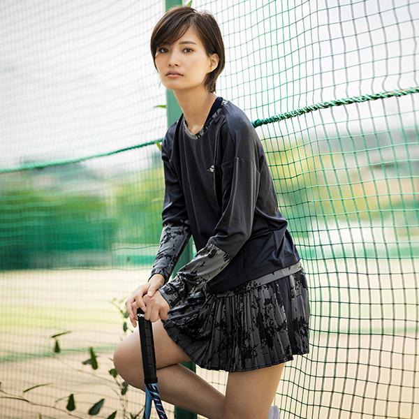 バボラ テニスウェア『レディース』 プレイレンジ 長袖シャツ ルーズフィット PLAY LONG SLEEVE SHIRT LOOSE FIT レディース BWP6520 | Babolat | 07