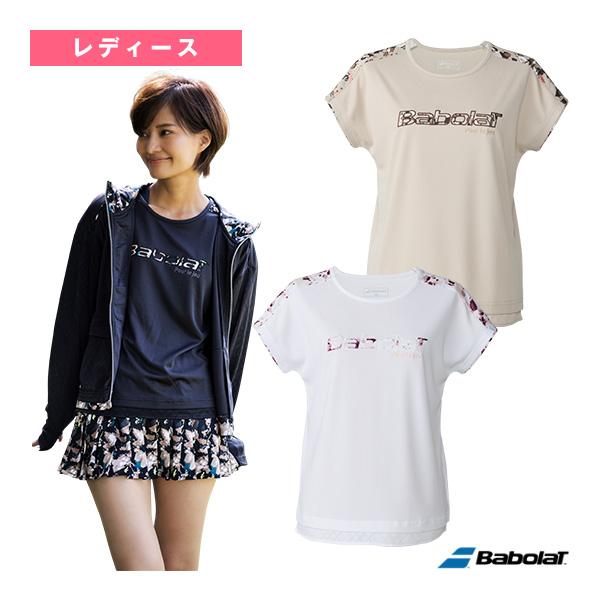 バボラ テニスウェア『レディース』 プレイレンジ 半袖シャツ ルーズフィット PLAY SHORT SLEEVE SHIRT LOOSE FIT レディース BWP6524 | Babolat