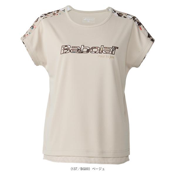 バボラ テニスウェア『レディース』 プレイレンジ 半袖シャツ ルーズフィット PLAY SHORT SLEEVE SHIRT LOOSE FIT レディース BWP6524 | Babolat | 03
