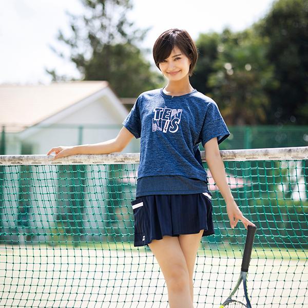 バボラ テニスウェア『レディース』 プレイレンジ 半袖シャツ ルーズフィット PLAY SHORT SLEEVE SHIRT LOOSE FIT レディース BWP6527 | Babolat | 07