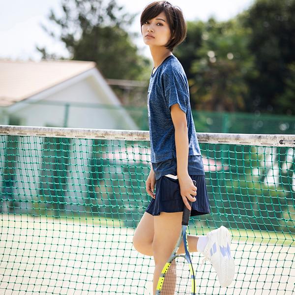 バボラ テニスウェア『レディース』 プレイレンジ 半袖シャツ ルーズフィット PLAY SHORT SLEEVE SHIRT LOOSE FIT レディース BWP6527 | Babolat | 08
