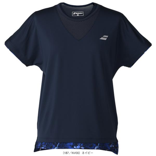 バボラ テニスウェア『レディース』 プレイレンジ 半袖シャツ PLAY SHORT SLEEVE SHIRT レディース BWP6574 | Babolat | 03