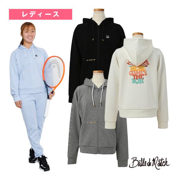 [バルデマッチ テニス・バドミントンウェア（レディース）]サマースウェットフーディージャケット／レディース（BDM-D1217） バルデマッチ テニス・バドミントンウェア『レディース』 サマー