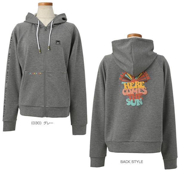 [バルデマッチ テニス・バドミントンウェア（レディース）]サマースウェットフーディージャケット／レディース（BDM-D1217） バルデマッチ テニス・バドミントンウェア『レディース』 サマー