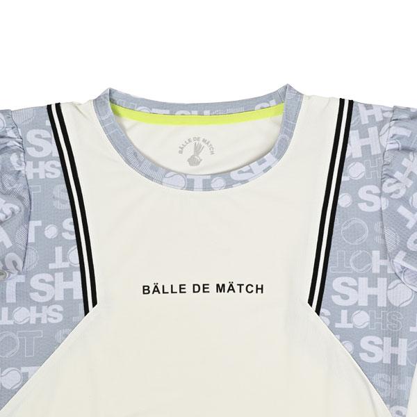 バルデマッチ テニスウェア『レディース』 グラフィックゲームシャツ