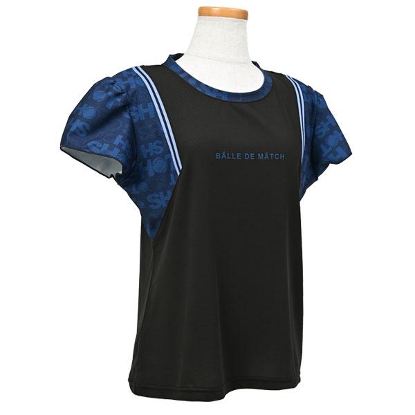 バルデマッチ テニスウェア『レディース』 グラフィックゲームシャツ