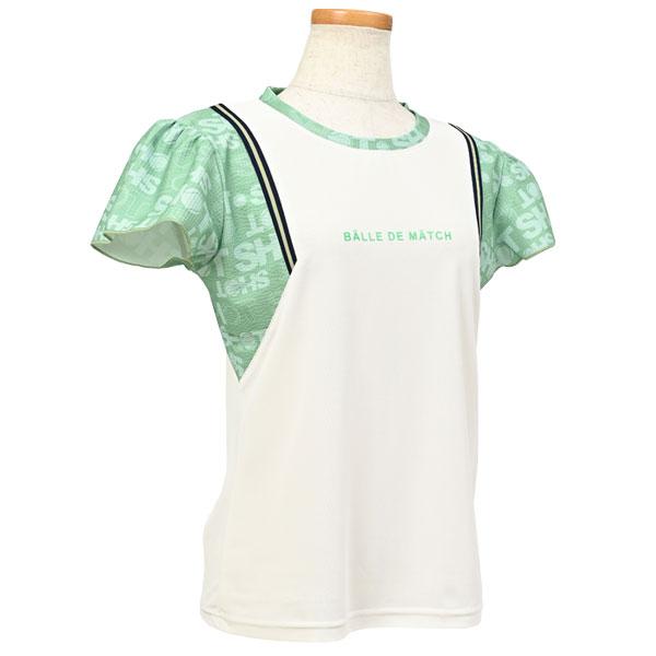 バルデマッチ テニスウェア『レディース』 グラフィックゲームシャツ
