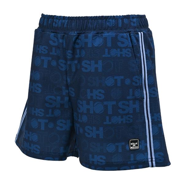 バルデマッチ テニスウェア『レディース』 グラフィックショートパンツ