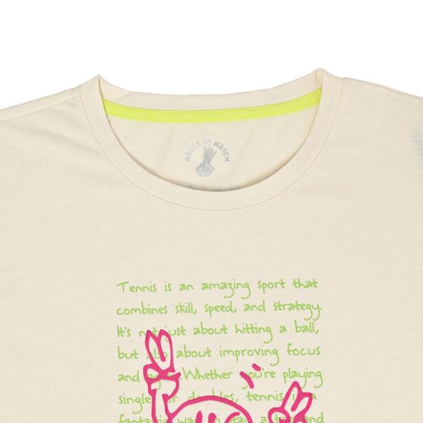 バルデマッチ テニスウェア『レディース』 ジェルプリントTシャツ