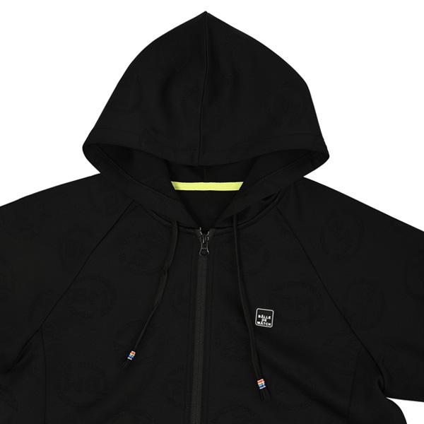 バルデマッチ テニスウェア『レディース』 エンボスフーディジャケット