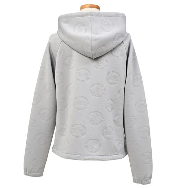 バルデマッチ テニスウェア『レディース』 エンボスフーディジャケット