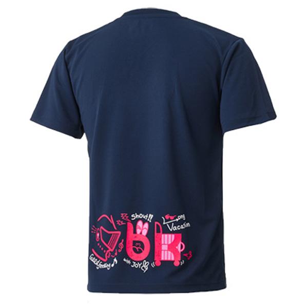 ブラックナイト バドミントンウェア『ジュニア』 ドライTシャツ ジュニア T-4103U | black knight | 13
