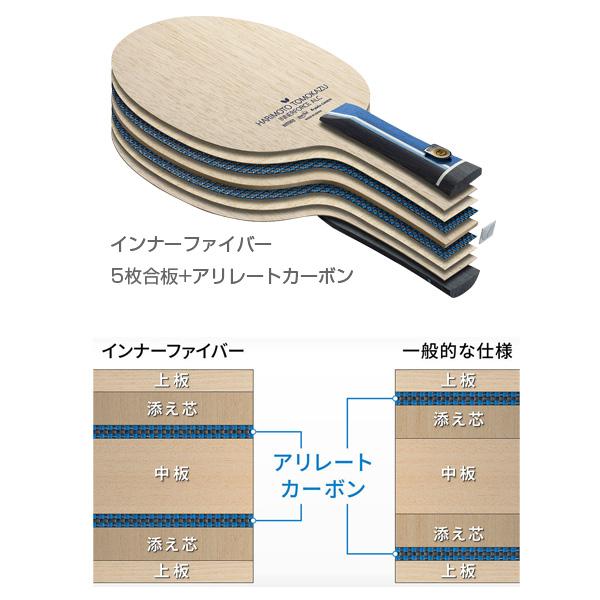 バタフライ（Butterfly） 卓球ラケット 張本智和 インナーフォース ALC