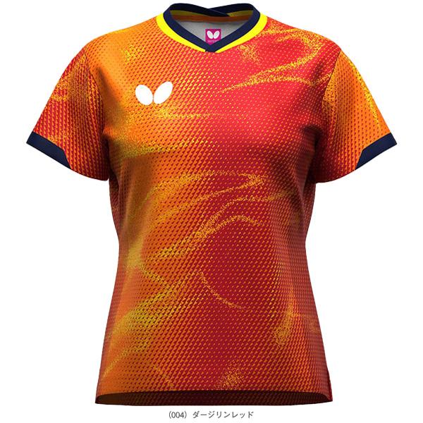 バタフライ 卓球ウェア『レディース』 エリスター12シャツ レディース 47149 | バタフライ | 01