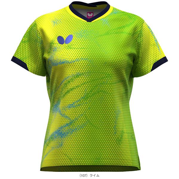 バタフライ 卓球ウェア『レディース』 エリスター12シャツ レディース 47149 | バタフライ | 02