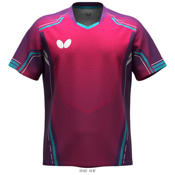 バタフライ 卓球ウェア『メンズ/ユニ』 ソルリエンシャツ SOLLIEN SHIRT ユニセックス 47790 | バタフライ | 01