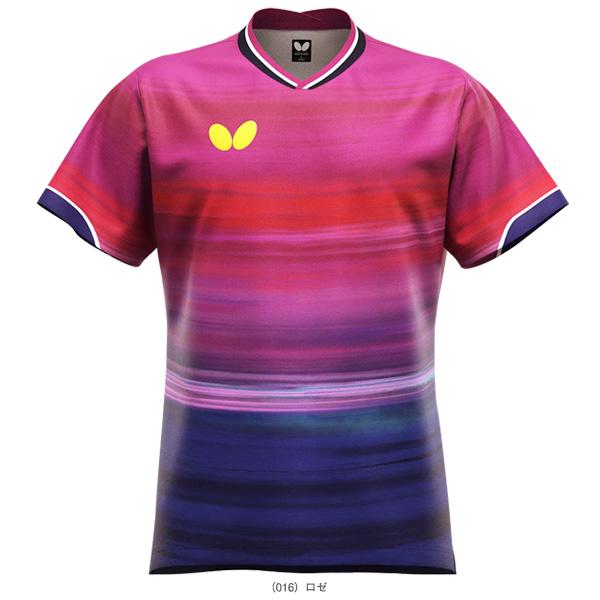 バタフライ 卓球ウェア『メンズ/ユニ』 インフィリア2シャツ INFIRIA2 SHIRT ユニセックス 47830 | バタフライ | 01