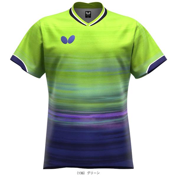 バタフライ 卓球ウェア『メンズ/ユニ』 インフィリア2シャツ INFIRIA2 SHIRT ユニセックス 47830 | バタフライ | 02