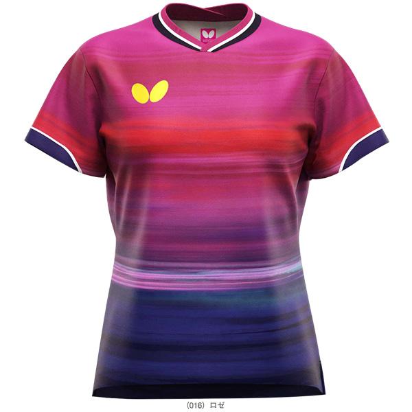 バタフライ 卓球ウェア『レディース』 インフィリア2シャツ INFIRIA2 SHIRT レディース 47849 | バタフライ | 01