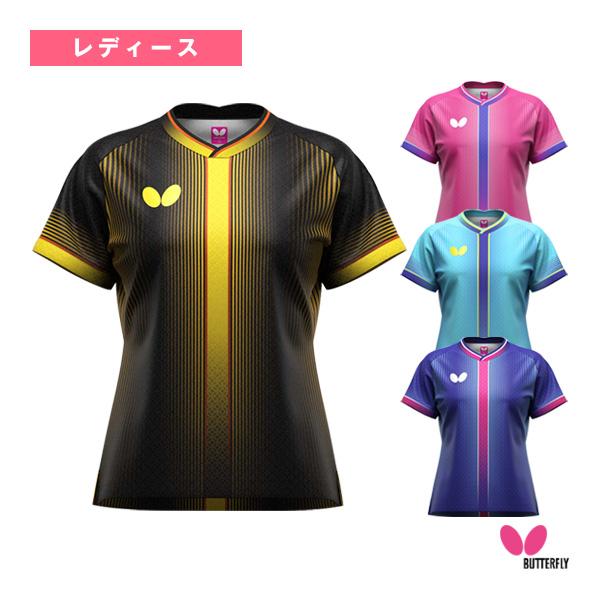 バタフライ 卓球ウェア『レディース』 エリスター13シャツ ELISTAR13 SHIRT レディース 47869 | バタフライ
