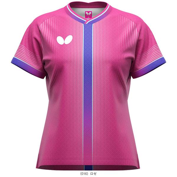 バタフライ 卓球ウェア『レディース』 エリスター13シャツ ELISTAR13 SHIRT レディース 47869 | バタフライ | 01