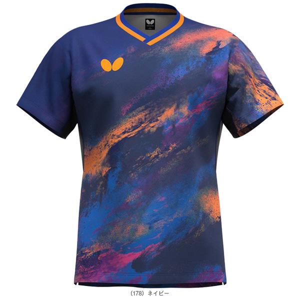 バタフライ 卓球ウェア『メンズ/ユニ』 ユーフィニアシャツ EUFINIA SHIRT ユニセックス 47880 | バタフライ | 02