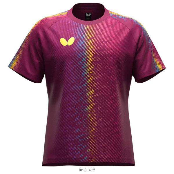 バタフライ 卓球ウェア『メンズ/ユニ』 クレイエトTシャツ CLAIRETO T-SHIRT ユニセックス 47900 | バタフライ | 01