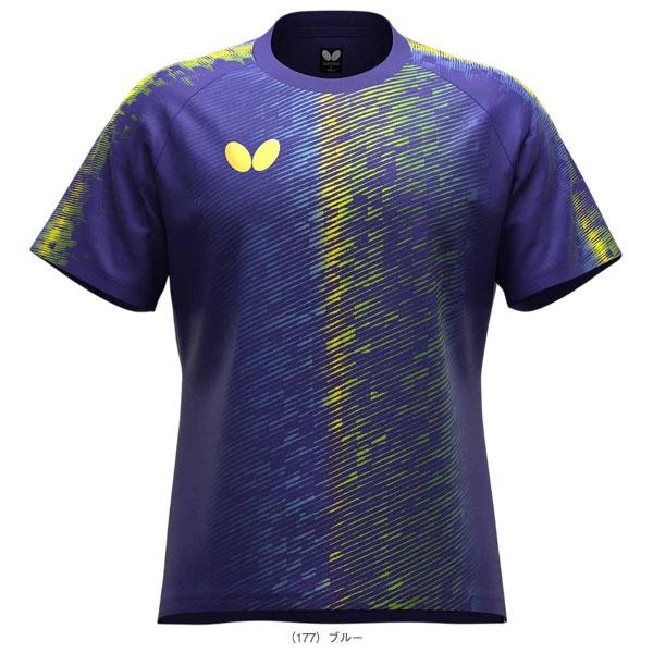 バタフライ 卓球ウェア『メンズ/ユニ』 クレイエトTシャツ CLAIRETO T-SHIRT ユニセックス 47900 | バタフライ | 02